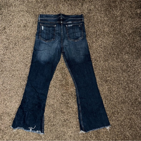 Rag & Bone 10” Crop Flare Jeans in Mabel Wash, size 29 - Picture 6 of 8